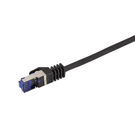 LogiLink C6A123S Ultraflex černá / Patch kabel / CAT6A / S/FTP / RJ45 / 30m