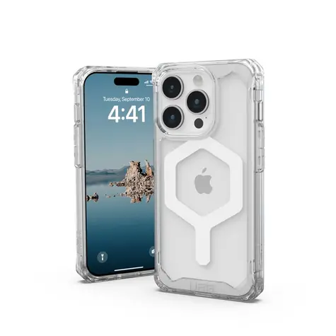 UAG Plyo MagSafe ochranný kryt pro Apple iPhone 15 Pro ice/white 