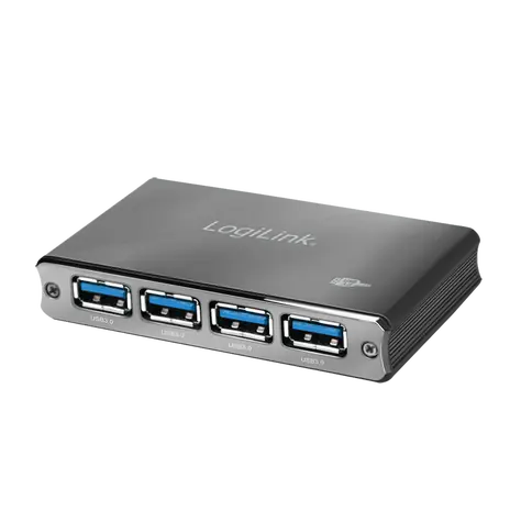 LogiLink UA0282 černá / USB Hub / 4x USB 3.0