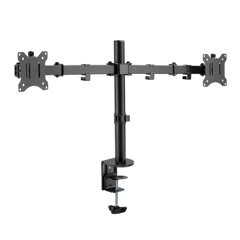 LogiLink BP0098 černá / Rameno na 2 monitory / VESA / 17