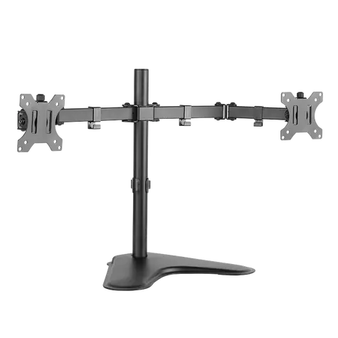 LogiLink BP0045 černá / Rameno na 2 monitory / VESA / 17