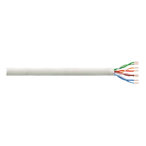 LogiLink CPV0035 bílá / Patch kabel / CAT6 / U/UTP / bez konektoru / 100m