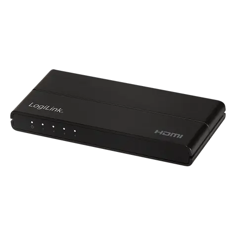 LogiLink HD0037 černá / HDMI rozbočovač / 1x vstup / 4x výstup / HDMI 2.0