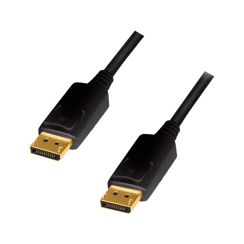 LogiLink CV0077 DisplayPort 1.2 (M) - DisplayPort 1.2 (M) kabel 10m černá