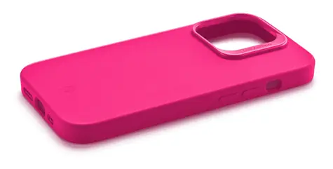 CellularLine Sensation Plus Ochranný siikonový kryt  pro Apple iPhone 15 růžová