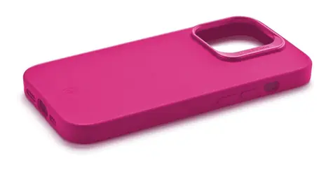 CellularLine Sensation Plus Ochranný siikonový kryt pro Apple iPhone 15 Plus růžová