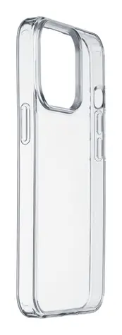 CellularLine Clear Duo Zadní kryt s ochranným rámečkem pro Apple iPhone 15 Pro čirá