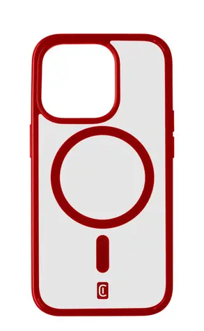 CellularLine Pop Mag Zadní kryt s podporou Magsafe pro Apple iPhone 15 Pro červená