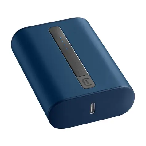 CellularLine Thunder 10000 mAh modrá / Power banka / USB-A / USB-C 