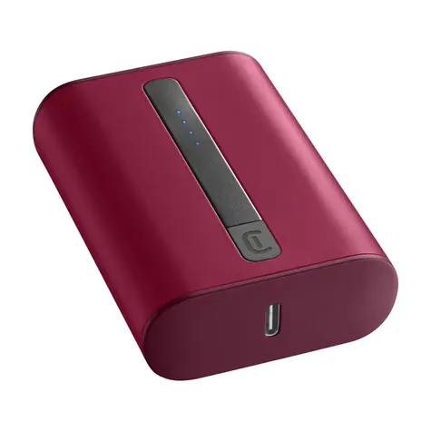 CellularLine Thunder 10000 mAh červená / Power banka / USB-A / USB-C 