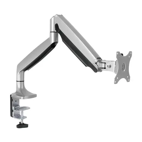 LogiLink BP0088 stříbrná / Rameno na 2 monitory / VESA / 17