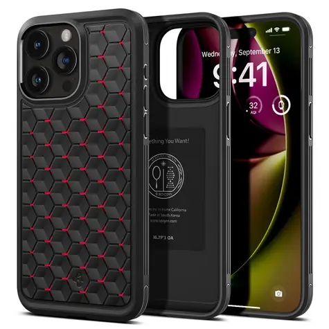 Spigen Cryo Armor ochranný kryt pro Apple iPhone 15 Pro Max cryo red 