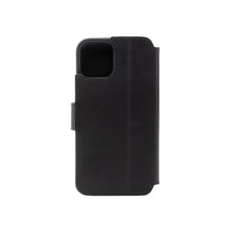 FIXED ProFit Kožené pouzdro typu kniha pro Apple iPhone 15 Plus černá