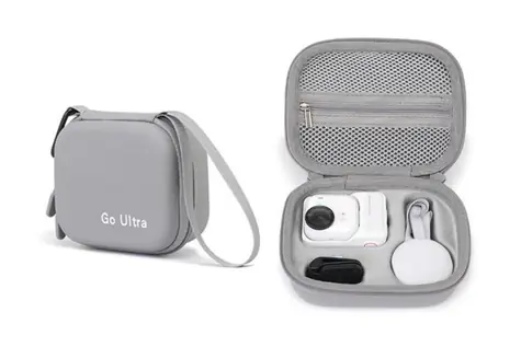 Insta360 PU přenosné pouzdro pro Insta360 GO Ultra (Grey)