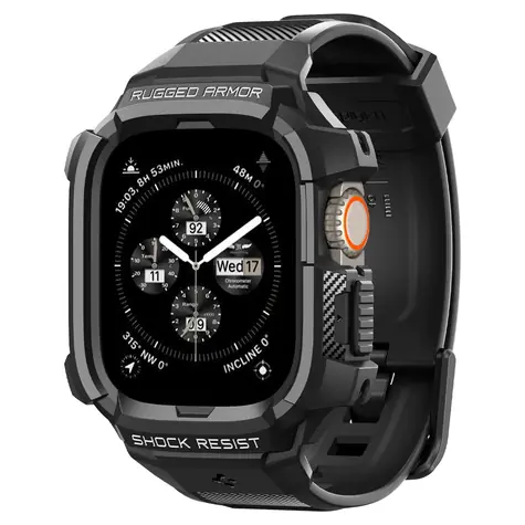 Spigen Rugged Armor Pro řemínek pro Apple Watch Ultra 49mm černá 