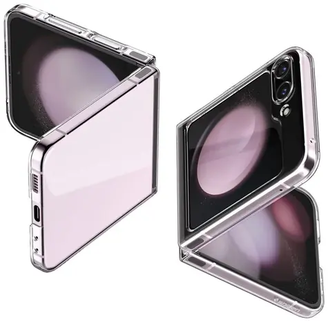 Spigen Air Skin ochranný kryt pro Samsung Galaxy Z Flip 5 čirá 