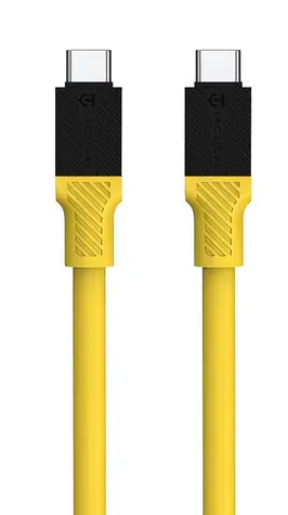 Tactical Fat Man Cable USB-C/USB-C 1m žlutá