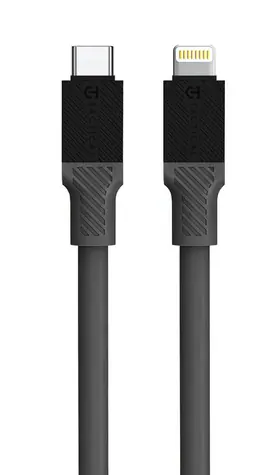 Tactical Fat Man Cable USB-C/Lightning 1m šedá