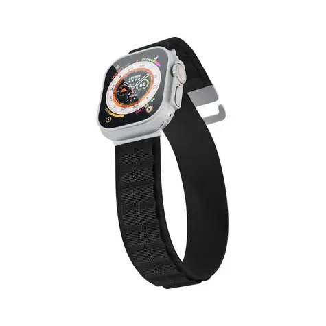Epico Alpine Nylonový řemínek pro Apple Watch 38/40/41mm černá