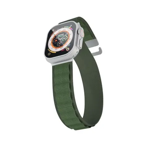 Epico Alpine Nylonový řemínek pro Apple Watch 38/40/41mm zelená