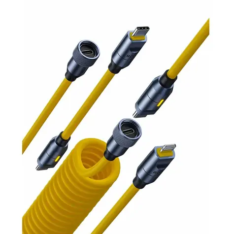 AOHi Future Creative Power Cables / sada datových kabelů / USB-C na USB-C / USB-C na Lightning / 10-260 cm 