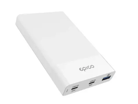 Epico USB-C rychlonabíječka do sítě 60W bílá / 2x USB-C PD 18W / 1x USB-A QC 3.0