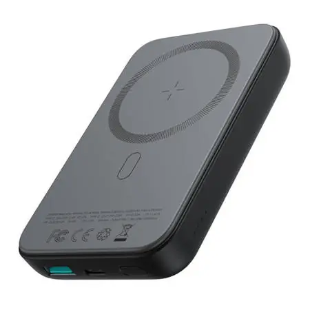 Joyroom JR-W020 černá / Power Bank / bezdrátová / 10000mAh / 2xUSB / USB-C / 20W 