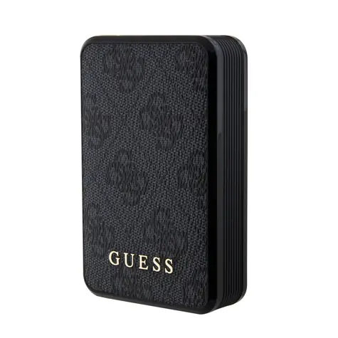 GUESS PU 4G Leather Powerbanka 10000mAh černá 