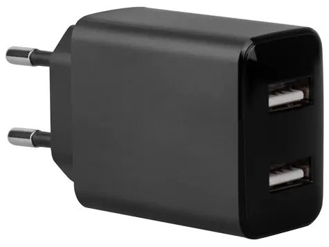 AVACOM HomeNOW 2 Síťová duální USB-A nabíječka / 2x USB-A (F) / 17W / 5V / 3.4A