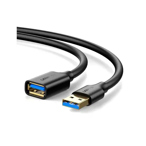 UGREEN Prodlužovací kabel USB-A 3.0 (M) - USB-A 3.0 (F) 1m černá