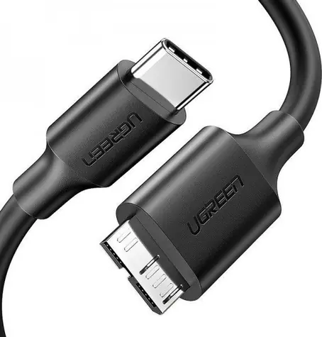UGREEN Kabel USB-C (M) - Micro-B 3.0 (M) 1m černá