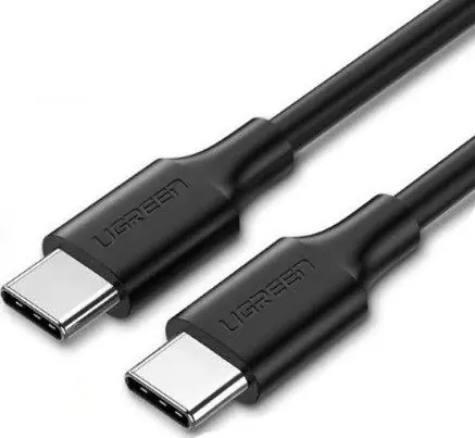 UGREEN Kabel USB-C (M) - USB-C (M) 1m černá / Power Delivery 60W