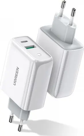 UGREEN CD170 Nabíječka bílá / USB-C / USB-A / 36W 
