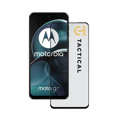 Tactical Glass Shield 5D sklo pro Motorola G14 černá 