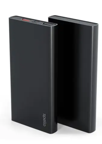 Epico Spello Slim power banka 10000mAh černá