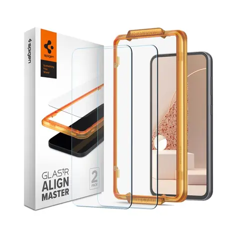 Spigen Glass tR AlignMaster 2 Pack ochranné sklo pro Samsung Galaxy S23 FE