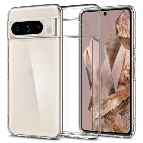Spigen Ultra Hybrid ochranný kryt pro Google Pixel 8 Pro čirá 
