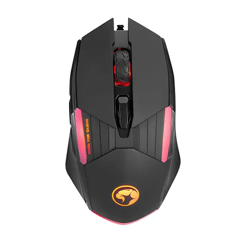 Marvo M291 černá / Optická myš / 6400 DPI / podsvícení / USB-A / 1.4m