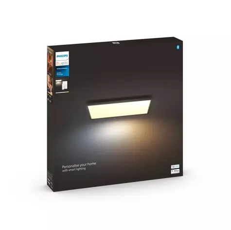 Philips Hue WA Aurelle 39W 60cm černá / přisazený LED panel / 3750lm / 2200-6500K / IP20 / ovladač