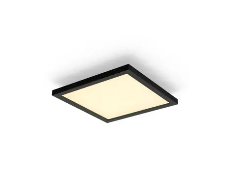 Philips Hue WA Aurelle 19W 30cm černá / přisazený LED panel / 1940lm / 2200-6500K / IP20 / ovladač