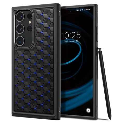 Spigen Cryo Armor ochranný kryt pro Samsung Galaxy S24 Ultra modrá 