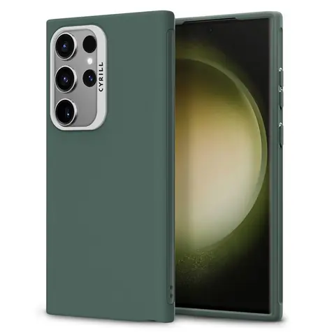 Spigen Cyrill UltraColor ochranný kryt pro Samsung Galaxy S24 Ultra zelená 