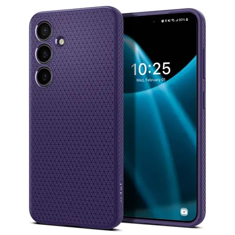 Spigen Liquid Air ochranný kryt pro Samsung Galaxy S24 fialová 