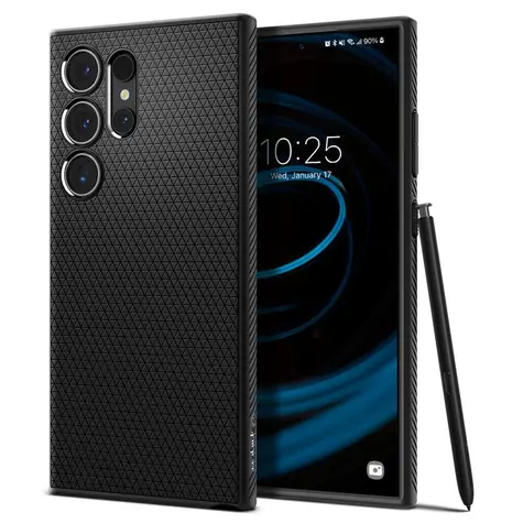 Spigen Liquid Air ochranný kryt pro Samsung Galaxy S24 Ultra matná černá 