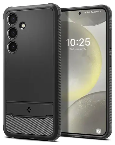 Spigen Rugged Armor ochranný kryt pro Samsung Galaxy S24 matná černá 