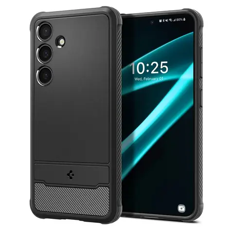Spigen Rugged Armor ochranný kryt pro Samsung Galaxy S24 Plus matná černá 