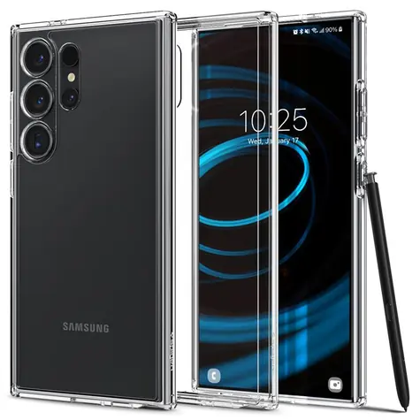 Spigen Ultra Hybrid ochranný kryt pro Samsung Galaxy S24 Ultra čirá 