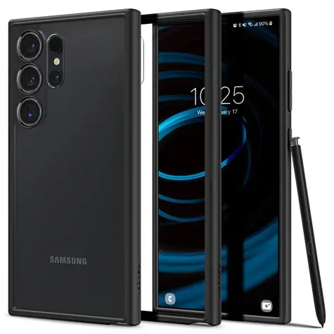 Spigen Ultra Hybrid ochranný kryt pro Samsung Galaxy S24 Ultra matná černá 