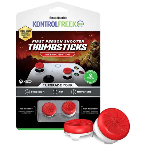 SteelSeries Kontrolfreek FPS Inferno červená / Tlačítka pro Xbox One/X/S ovladač