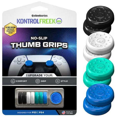 SteelSeries Kontrolfreek No-Slip Thumbgrip PS5 8ks / Tlačítka pro PS5 ovladač
